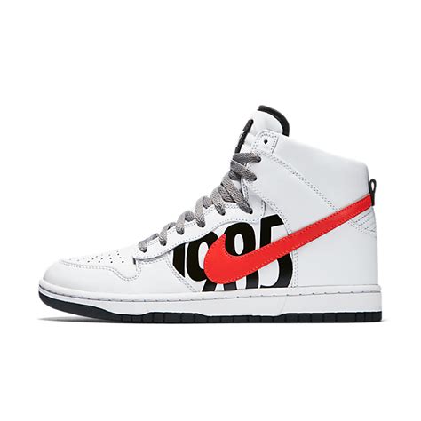 Nike Dunk Lux High Undefeated White Infrared 